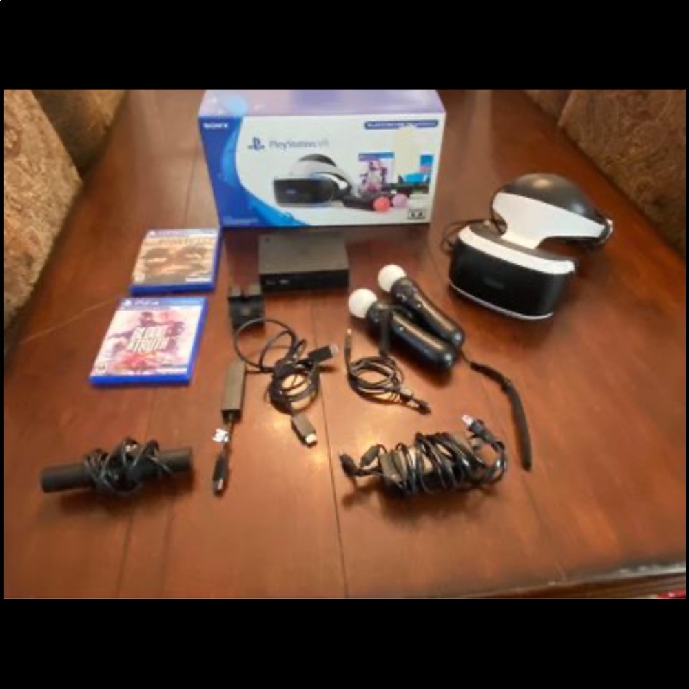 Playstation VR set with Joycons